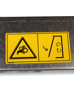 Safety guard 120 mm for feed chain guide MPF